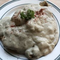 Biscuits and gravy at Redwing Cafe in Seattle