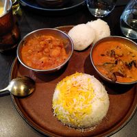 Combo végane at Station Krishna in Paris