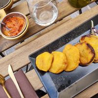 Appetizers at Station Krishna in Paris