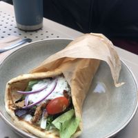 Gyro seitan  at Berlingeri Cocina Artesanal in San Juan