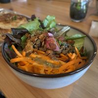 Yummy salad  at Berlingeri Cocina Artesanal in San Juan