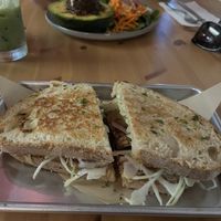 Cubano sandwich   at Berlingeri Cocina Artesanal in San Juan