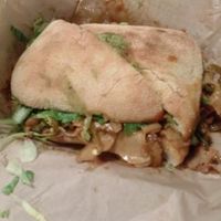 BBQ torta at Mendocino Farms - Flower St in Los Angeles