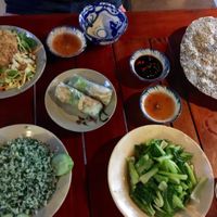 our dinne at Sen Thien Quan in Nha Trang