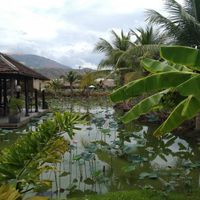 Garden at Sen Thien Quan in Nha Trang