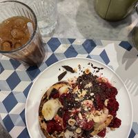 Coconut cold brew e peanutbutter toast  at Casamadie in Cesena