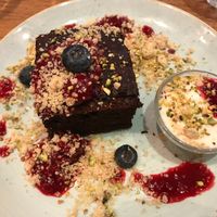 Vegan Brownie at Casamadie in Cesena