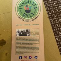 Lovely concept  at L'Insalata Ricca in Rome