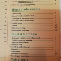 Karte at L'Insalata Ricca in Rome