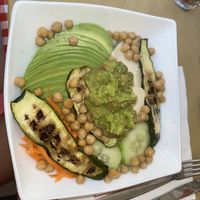 Vegan poke bowl  at L'Insalata Ricca in Rome