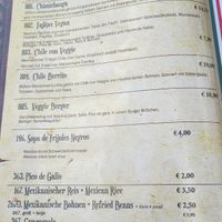 Vegan Menu 2025-06-09 at Hacienda Mexican Restaurant in Kaiserslautern