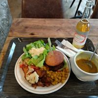 My haul from the buffet at Moonfood at Moonfood  in Brussels