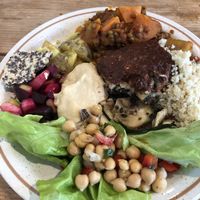 Raw lasagna was very good at Moonfood  in Brussels