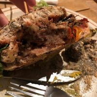 Soggy on the inside with stale bun...  at Moonfood  in Brussels