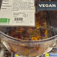 Vegan candy bears at Scarabee Biocoop - Vasselot in Rennes