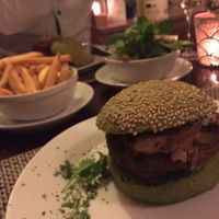 Dutch Weed Burger at Eeterij H'eerlijk in Wageningen