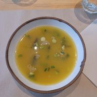 Sopa fría de miso at Integral Figueres in Figueres