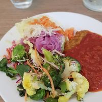 Plate at Happy M Kitchen in Gothenburg