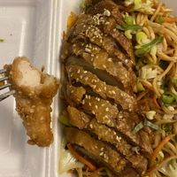 Vegan shrimp   at Chay Viet in Dresden