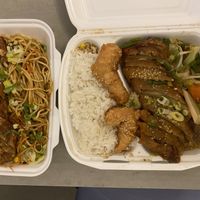 Vegan duck and shrimps   at Chay Viet in Dresden