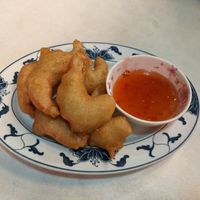 Vegan prawns at Chay Viet in Dresden