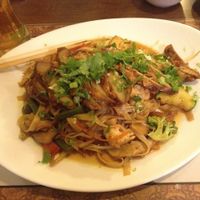 Vegan duck with noodles! at Chay Viet in Dresden