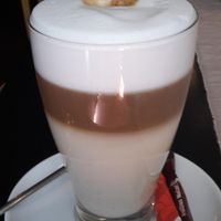 Delicious  coffee drink at GYVAS baras in Vilnius