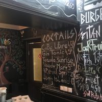 inside at GYVAS baras in Vilnius