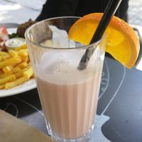 Omg, ice cream shakes with a kick! Yummmmmmmy at GYVAS baras in Vilnius