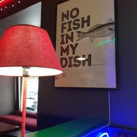 No fish in my dish at GYVAS baras in Vilnius