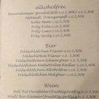 Getränke  at Roots in Dresden