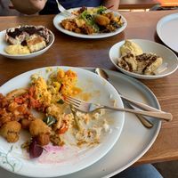 The tiramisu for dessert was amazing and all the food was delicious.   at Tibits - Bahnhof in Bern