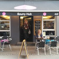 The outside view at Scurry Hub in Copenhagen