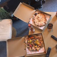   at Luigi's Pizzeria in Dundee