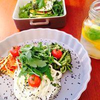 Raw pasta at Ambasada in Warsaw