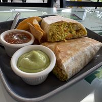 VJ Burrito  at The Vegan Joint - DTLA in Los Angeles