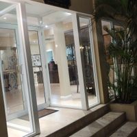 Front door at Kushite's Vegetable Cuisine in Kingston