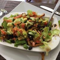 Very yummy salad  at Kushite's Vegetable Cuisine in Kingston