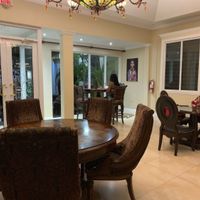 Dining room at Kushite's Vegetable Cuisine in Kingston