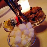 Sugar service at La Taberna del Alabardero in Washington
