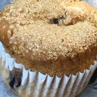 blueberry muffin at Rise Bakery in Washington