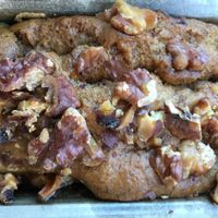 Vegan banana nut bread at Rise Bakery in Washington