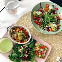 Vibrant lunch at Les Demoiselles de Montpellier in Montpellier