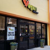 Storefront on Adams Street. at Vegan House in Phoenix