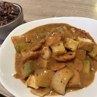 Ppc with tofu  at Vegan House in Phoenix