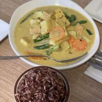 Yellow curry   at Vegan House in Phoenix