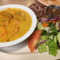 yellow curry at Vegan House in Phoenix