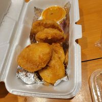 Sweet Potato and Taro Tempura at Vegan House in Phoenix