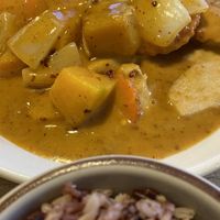 Pumpin peanut curry  at Vegan House in Phoenix