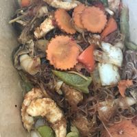 Shrimp veggie mix at Vegan House in Phoenix